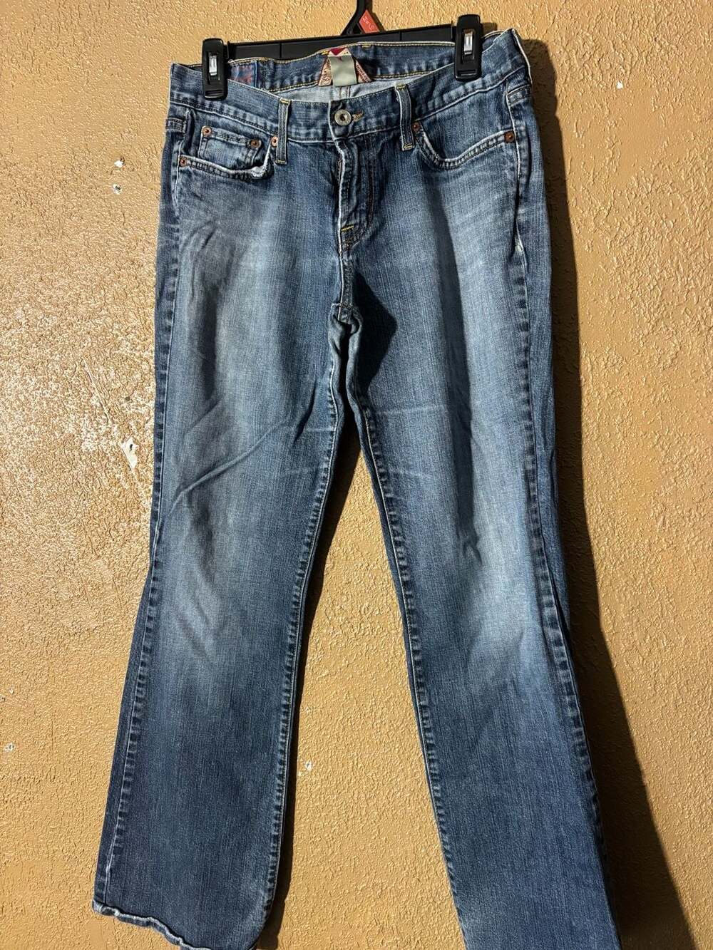 Lucky Brand Women's Blue Denim Regular Inseam Bootcut Jeans Size 8 29